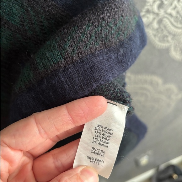 Madewell Plaid Sweater - Picture 3 of 4